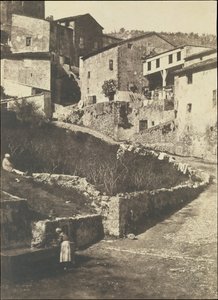 Ulice v Grasse, 1852. od Charles Nègre