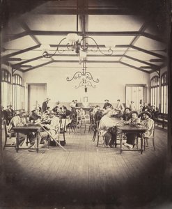 Imperial Asylum of Vincennes, herna, 1858-59. od Charles Nègre