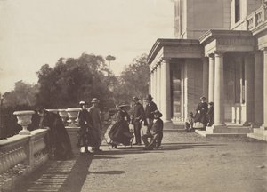[Lord Brougham a jeho rodina, Cannes], 1862. od Charles Nègre