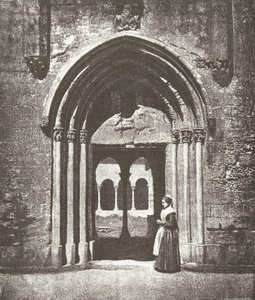 Portál Saint-Trophime, vchod do kláštera, Arles, metropolitní kostel Saint-Trophime,..., 1852.