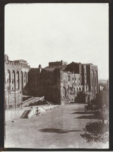 Papežský palác, Avignon od Charles Nègre