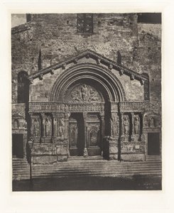 Deska VI – Portál Saint-Trophime z Arles (Deska VI – Vstup do Saint Trophime z Arles)