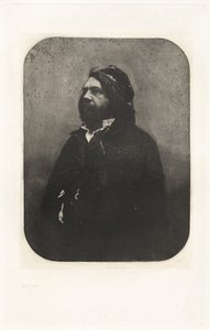 Talíř VIII – Portrét Théophila Gautiera, po Nadarovi (Plate VIII – Portrét Théophila Gautiera, Nadar) od Charles Nègre, Nadar, André Jammes