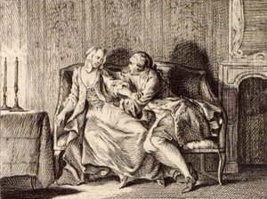 Modlitba svatého Juliána od Charles Nicolas Cochin