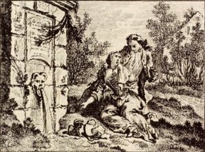 La Cruche od Charles Nicolas Cochin