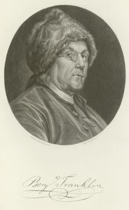 Benjamin Franklin od Charles Nicolas II Cochin