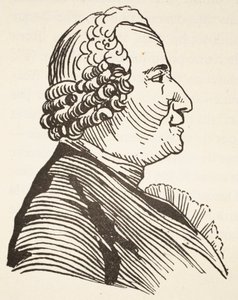 Diderot, kopie Boris Mestchersky (zemř. 1957), ilustrace z "Histoire de la Nation Francaise", Sciences, svazky I a II, autor Gabriel Hanotaux (1853-1944), 1924. od Charles Nicolas II Cochin