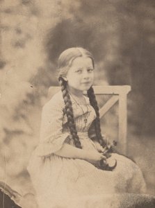 Marie LaPorte, polovina 50. let 19. století (foto) od Charles Ozanam