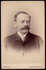 Portrét Dr. Jamese Miltona Flinta 1838-1919, mezi lety 1887 a 1904.