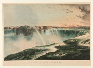 Niagarské vodopády z kanadské strany od Charles Parsons