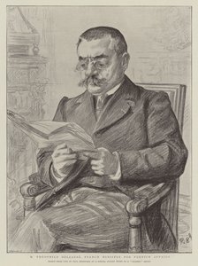 M Theophile Delcasse, francouzský ministr zahraničních věcí