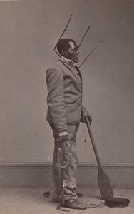 Wilson, Branded Slave z New Orleans, 1863. od Charles Paxson