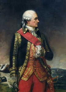 Jean-Baptiste de Vimeur (1725-1807) hrabě z Rochambeau (olej na plátně) od Charles Philippe Lariviere