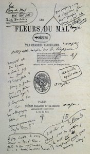 Je dobré čerpat z „Fleurs du Evil“, anotovaného Charlesem Baudelairem
