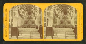 Světové mírové jubileum neboli Boston Coliseum, 1872 od Charles Pollock