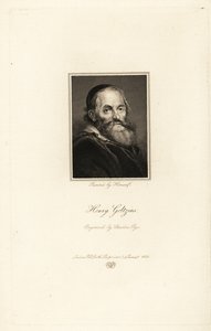 Portrét Hendricka Goltziuse, holandského grafika, kreslíře a malíře německého původu od Charles Pye