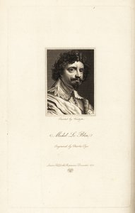 Portrét Michela le Blon od Charles Pye