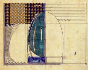 Design pro W. J. Bassett-Lowke, 1916 od Charles Rennie Mackintosh