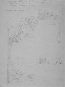 Náhrobní kameny, Chipping Camden, Gloucestershire od Charles Rennie Mackintosh