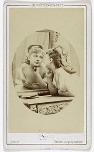 Portrét herečky Henriette Victoire Drouard (1851-1923). od Charles Reutlinger
