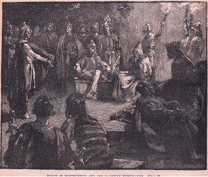 Edwin z Northumbrie a křesťanští misionáři od Charles Ricketts