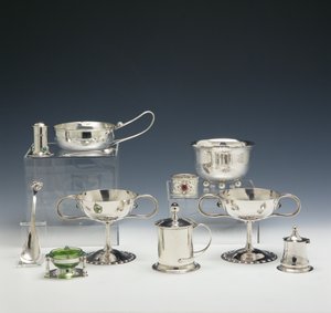 Silverwork, cca 1900-06 (stříbro)
