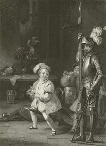Zámecký sál od Charles Robert Leslie