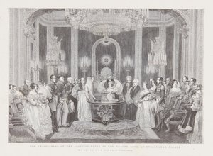 Křtiny Viktorie, princezny královské od Charles Robert Leslie