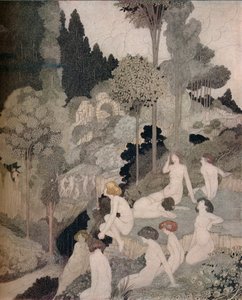 Podzimní mezidobí, c1910 od Charles Robinson