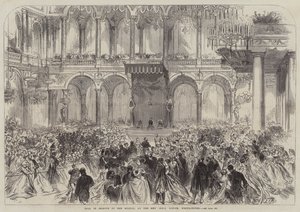 Ples na počest sultána, v New India Office, Westminster od Sir John Charles Robinson