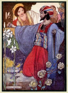Ilustrace pro Rubaiyat Of Omar Khayyam od Charles Robinson