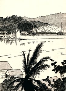Port Antonio, Jamajka, 1912 od Charles Robinson