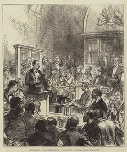Prosecution of the Spirit Medium at Bow-Street, vysvětlil list Slate Writing