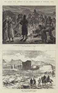 Afghánská válka, obrana britské pozice v Sherpore, Cabul