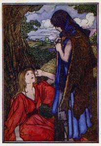 Dobrotivá žába (barva litho) od Charles Robinson