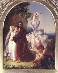 Prospero a Miranda od Charles Rolt
