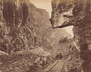 Americký Fork Canyon, ca. 1875.
