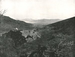 Utah Lake z Circle Point, Salt Lake City, USA, 1895.