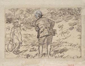 A Reproof, 1870-1891. od Charles Samuel Keene