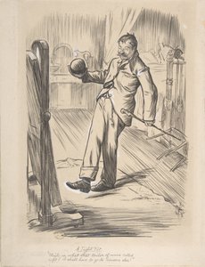 Přiléhavý střih, 1872. od Charles Samuel Keene