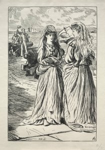 Lady Nelly - Flirt od Charles Samuel Keene