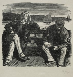 Lady Nelly - Flirt od Charles Samuel Keene