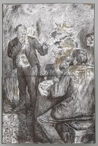 Přísný zákaz kouření od Charles Samuel Keene