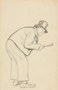 Studie na "A Woman Hater" od Charles Samuel Keene