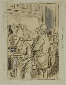 Sklizeň brambor od Charles Samuel Keene