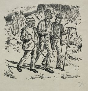Tři jména, 1869. od Charles Samuel Keene