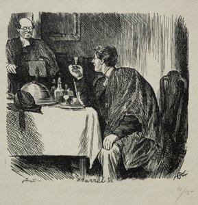 Tomkins Degree Večeře a jak to skončilo, 1868.