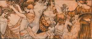 Ilustrace z Rubaiyat Omar Khayyam, c20. století 1914-1915