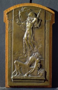 Death and the Maiden, cca 1911-12 (bronz)