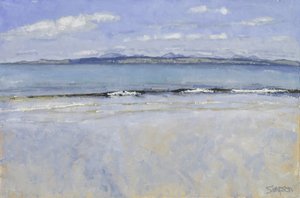 Temná vlna, 2017 (olej na plátně) od Charles Simpson